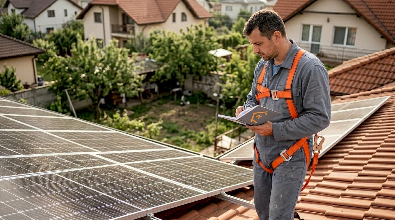 Checklist instalare sistem fotovoltaic: pași esențiali